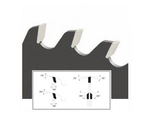 Pilový kotouč AKE s břitovými destičkami SK pr. 95 x 2,0/1,8 x 20 - 20 E45° Pravý