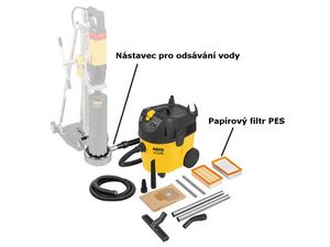 Vysavač REMS Pull L Set W, prachová třída L