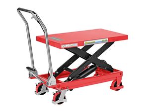 Nůžkový zvedací pojízdný stůl Bernardo BS 150 s hydraulickým zvedacím zařízením