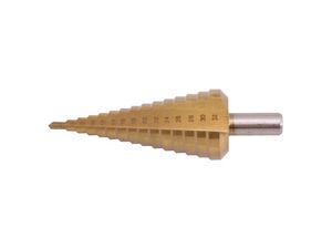 vrták kónický HSS, 4-32 mm, stupňovitý titanový