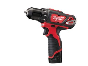Aku subkompaktní vrtačka/šroubovák Milwaukee M12 BDD-202C