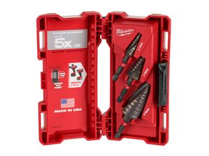 Stupňovité vrtáky 4 ÷ 30 mm Milwaukee SHOCKWAVE™ Impact Duty (Sada 3 ks)