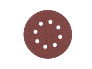 Brusné listy Milwaukee pro excentrické brusky průměr 125 mm, P60, 8 otvorů (5 ks)