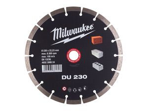 Diamantový rozbrušovací kotouč Milwaukee DU 230