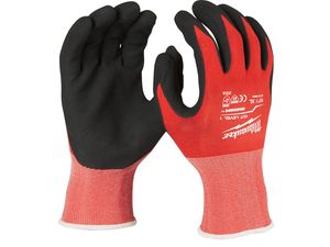 Pracovní rukavice Milwaukee, povrstvené, odolné proti proříznutí, Stupeň 1/A, velikost XL/10