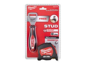 Měřící pásmo Milwaukee STUD™ - 5 m + otvírák lahví