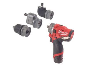 Aku vrtačka s příklepem Milwaukee M12 FPDXKIT-202X (2,0 Ah)
