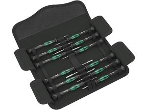 Wera 073677 Šroubováky pro elektroniku Kraftform Kompakt Micro 12 Electronics 1 (Sada 12 dílů)