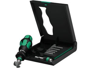 Wera 104655 Bity 1/4" s kuželovými záhlubníky 90° 846/8 (Sada 8 dílů HSS)