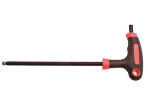 Zástrčný šestihranný klíč (inbus) Kraftmann 10 mm s T-rukojetí BGS107882-10 a boční čepelí
