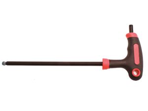 Zástrčný šestihranný klíč (inbus) Kraftmann 3 mm s T-rukojetí BGS107882-3 a boční čepelí