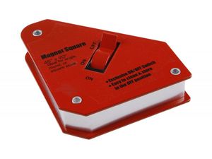 Pomocný úhlový magnet pro sváření 109 x 95 x 25 mm LEVIOR 70091