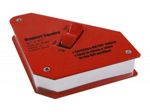 Pomocný úhlový magnet pro sváření 150 x 130 x 32 mm LEVIOR 70092