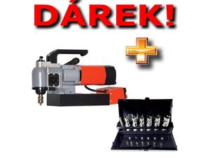 Magnetická vrtačka Alfra Rotabest 50 B RL-E. ZDARMA sada 6 vrtáků