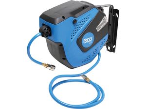 Pneumatická PVC hadice 10 m, průměr 8/12 mm s automatickým navijákem BGS103297