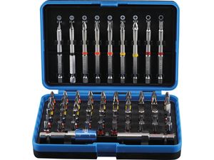 Bity 1/4" PH, PZ, PL, TX, Inbus BGS104815 (Sada 71 dílů)