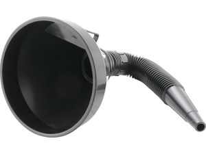 Plastová nálevka 140 mm se sítkem a ohebnou hadicí BGS108031