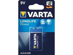 Baterie LONGLIFE Power 9 V e-block 1 kus v blistr ks. VARTA