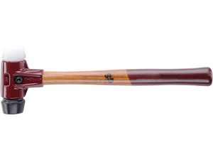 Kladivo s měkkým čelem SIMPLEX pryž/nylon 30 mm Halder 3028.030