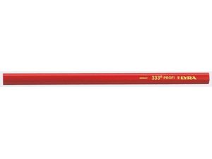 Tesařská tužka 333 oválná, červená 30cm LYRA