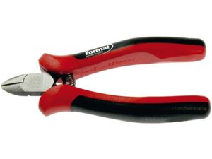 Boční štípací kleště pro elektroniku, bez fazety, 110mm FORMAT
