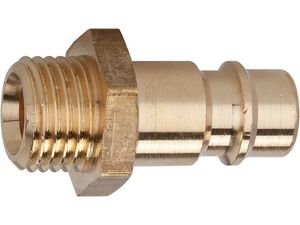 Nástrčná vsuvka, mosaz pro spojku, jmenovitá světlost 7,2mm vnější závit G1/4" RIEGLER