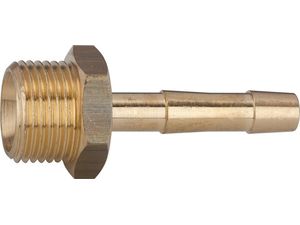 Šroubovací koncovka hadice mosaz AG G1/4" vnitřní průměr hadice 6mm RIEGLER