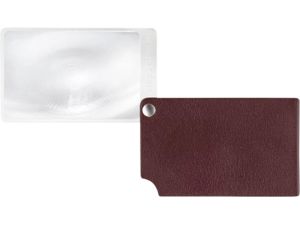 Lupa do peněženky Eschenbach visoPOCKET - černá (2,5x)