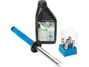 Jádrové vrtáky HSS průměr 14 ÷ 22 mm BDS Starter Kit, hl. vrt. 30 mm (Sada 7 dílů)