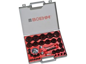 Sada na vysekávání kruhového těsnění 2-50 mm BOEHM