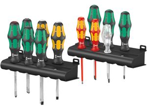 Wera 051011 Šroubováky Kraftform Plus řada 300 typ Kraftform XXL 2 (Sada 12 dílů + stojánek)