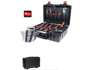 WIHA 9300-714 Kufr s nářadím Basic Set L pro mechaniky (Sada 46 dílů)