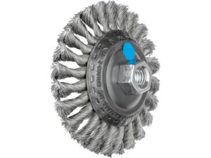Kuželový kartáč KBG 11515/M14 INOX 0,35 SG. PFERD - splétaný se závitem