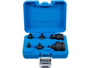 Adaptéry pro pneumatické nářadí 1/4" ÷ 3/4" BGS100200, tvrzené Sada 6 dílů