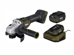 Aku úhlová bruska Narex CBU 125 Camouflage (4,0 Ah)