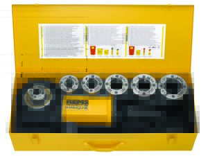 REMS Amigo 2. Elektrická závitnice. Set R 1/2 - 2.