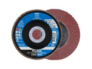 Lamelový brusný kotouč Pferd PFC 115 A 120 PSF STEELOX