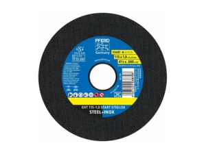 Rozbrušovací kotouče Pferd Start Line EHT 115x1,0x22,23 mm STEELOX (Sada 25 ks cena za 1 kus)