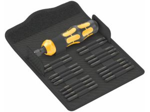 Wera 018111 Rázové šroubováky 1/4" Kraftform Plus 900 Imperial Set 1 (Sada 19 dílů)