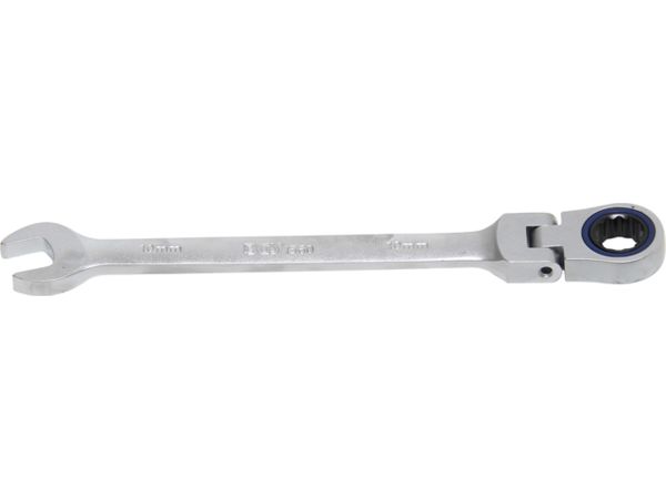 Očkoplochý klíč 10 mm s ráčnou BGS101560, kloubový