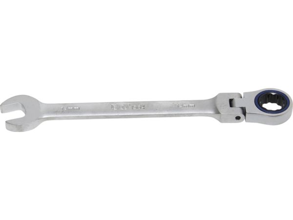 Očkoplochý klíč 14 mm s ráčnou BGS101564, kloubový