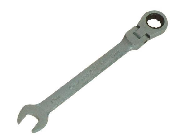 Očkoplochý klíč 12 mm s ráčnou BGS101562, kloubový