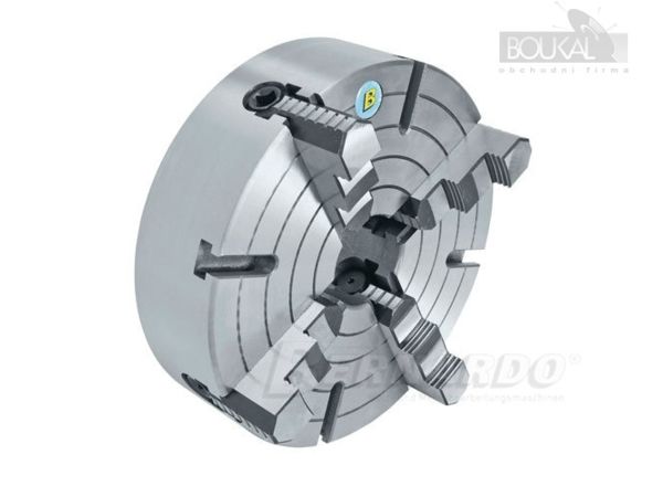 4čelisťové nesoustředné sklíčidlo Bernardo K72 / 160 mm, DIN 6350