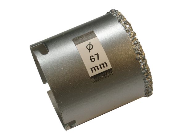 Diamantový vykružovací vrták pr. 67 mm BGS103913 ze sady BGS č. 103910