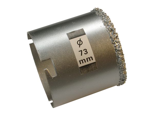 Diamantový vykružovací vrták pr. 73 mm BGS103914 ze sady BGS č. 103910