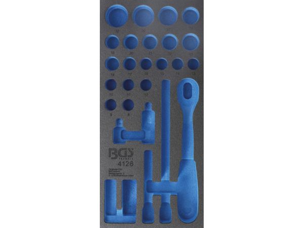 Nářaďový modul 1/3 - BGS104126-1 prázdný. Pro BGS 4126