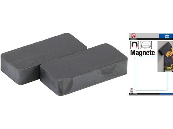 Magnety Kraftmann BGS1079901 keramika. Sada 2 díly