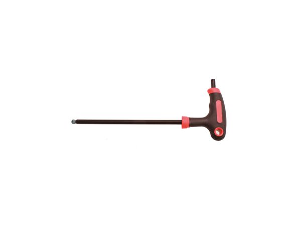 Zástrčný šestihranný klíč (inbus) Kraftmann 3 mm s T-rukojetí BGS107882-3 a boční čepelí