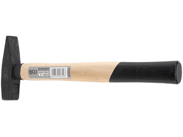 Zámečnické kladivo 300 g BGS1052303, hickory rukojeť, TÜV-GS