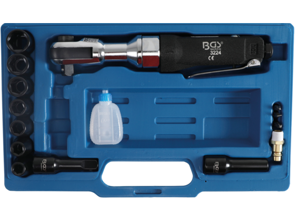 Pneumatická ráčna 1/2" BGS103224 (74 Nm) Sada 13 dílů